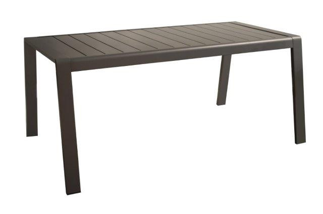 Table de jardin Le Marseille II en aluminiumlattes 160 x 68 cm