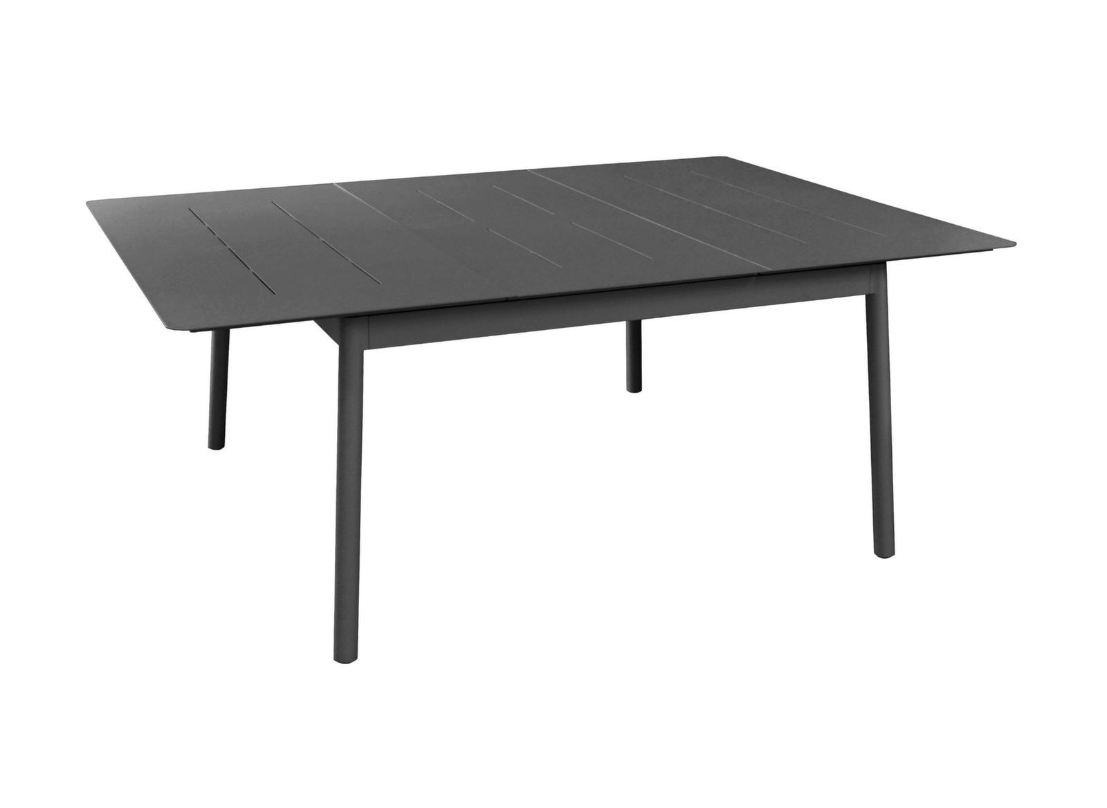 PROLOISIRS Table Dublin en aluminium 140200 x 140 cm - vue 2