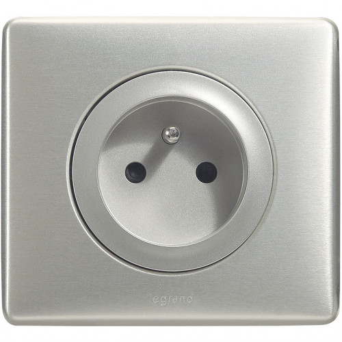 Celiane BT automatique 2 pôles + terre complet titane - LEGRAND