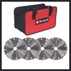 Rainureuse filaire TE-MA 1700W - câble 4m + malette de rangement et 4 disques à tronçonner RECONDITIONNE - EINHELL