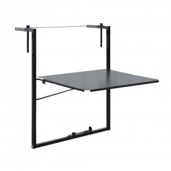 Table de balcon réglable Soléa - 55x45 cm - anthracite - Louis Moulin