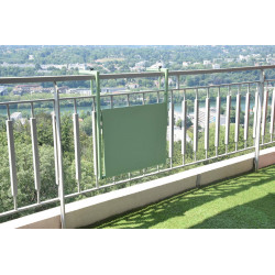 Table de balcon réglable Soléa - 55x45 cm - vert pâle - Louis Moulin