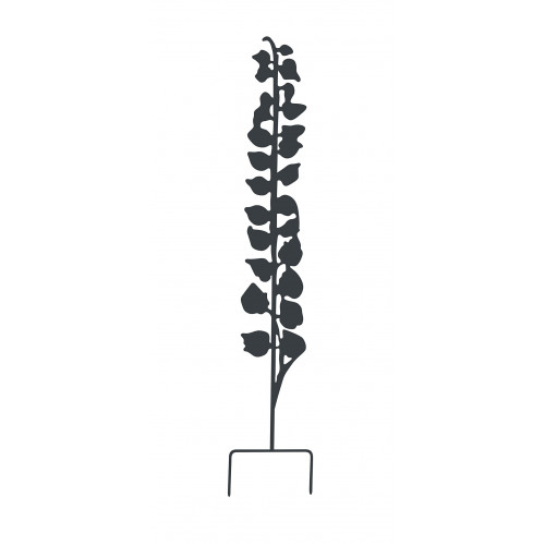 Déco en métal à planter Physalis - 9x70 cm - anthracite - Louis Moulin