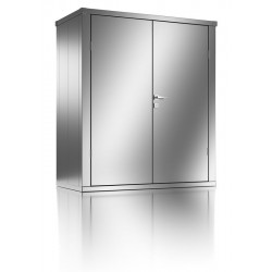 Armoire à outils - taille L - Argent métallisé - 170x84x194 - acier de marque Guardi, référence: J8239400