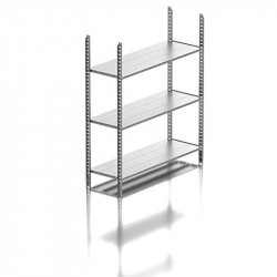 Etagère pour abri de jardin - taille L - 60cm - Aluminium de marque Guardi, référence: J8240000