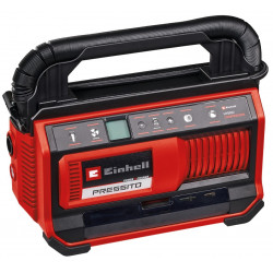 Compresseur hybride – PRESSITO 18/25 Hybrid – 18 V / secteur – 11 bar – multifonction – Power X-Change - EINHELL 