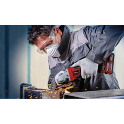 Meuleuse d’angle sans fil - TP-AG 18/125 CE Q Li-Solo - 18 V - Ø 125 mm - 3000-10500 tr/min - Brushless - Power X-Change - EINHELL 