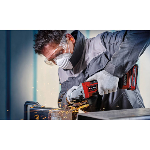 Meuleuse d’angle sans fil - TP-AG 18/125 CE Q Li-Solo - 18 V - Ø 125 mm - 3000-10500 tr/min - Brushless - Power X-Change - EINHELL 