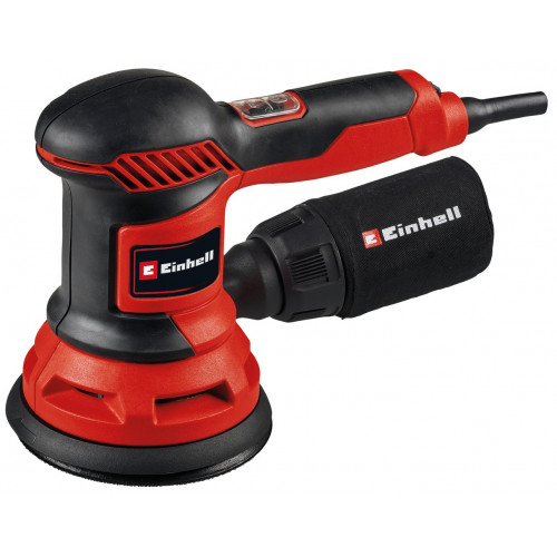 Ponceuse excentrique - TC-RS 425 E - 425 W - Ø 125 mm - 12 000-26 000 osc/min - Aspiration poussières - EINHELL 