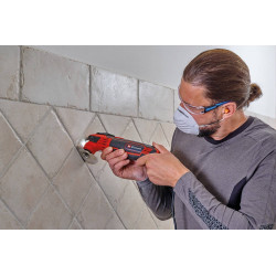 Outil multifonctions filaire – TE-MG 350 EQ – 350 W – LED – Fixation rapide – Aspiration poussières – E-Box Basic - EINHELL 