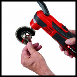 Outil multifonctions filaire – TE-MG 350 EQ – 350 W – LED – Fixation rapide – Aspiration poussières – E-Box Basic - EINHELL 