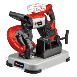 Scie à ruban sans fil – TE-MB 18/127 U Li-Solo – 18 V – Coupe métal sans étincelles – 115 x 127 mm – Power X-Change - EINHELL