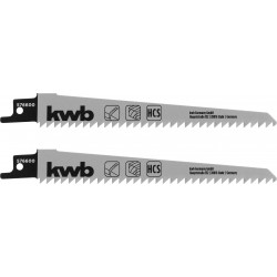 Accessoire scie universelle set 2pcs 130mm pour le plastique et le bois - EINHELL