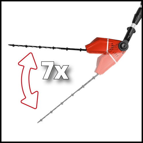 Taille-haies télescopique sans fil – GE-HH 18 Li T – 18 V – Longueur de coupe 40 cm – Sans batterie ni chargeur - EINHELL 