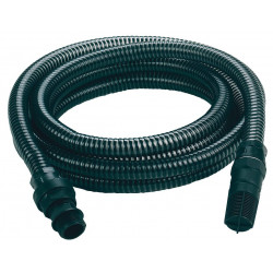 Kit tuyau d'aspiration noir 4 mètres avec embouts en PVC de marque EINHELL , référence: J8116700