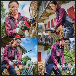 Élagueuse sans fil – GE-PS 18/15 Li BL-Solo – 18 V – Coupe 12,5 cm – Brushless – Power X-Change - EINHELL 