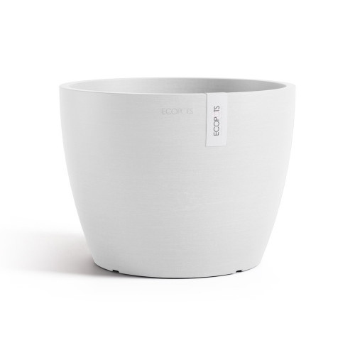 Pot Stockholm 24 Pure White - ECOPOTS