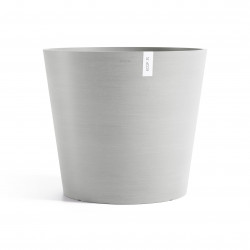 Pot Amsterdam 70 White Grey de marque ECOPOTS, référence: J8263900