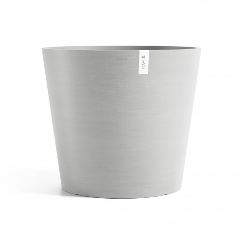 Pot Amsterdam 70 White Grey - ECOPOTS