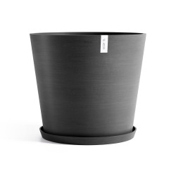 Pot Amsterdam 70 Dark  Grey de marque ECOPOTS, référence: J8264100