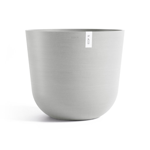 Pot Oslo 65 White Grey - ECOPOTS