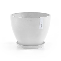 Pot Antwerp 30 Pure White de marque ECOPOTS, référence: J8265000