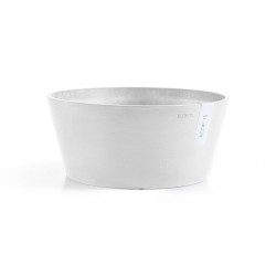 Pot Frankfurt 30 Pure White de marque ECOPOTS, référence: J8265300