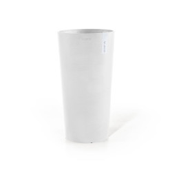 Pot Amsterdam Mid High 66 Pure White de marque ECOPOTS, référence: J8266600