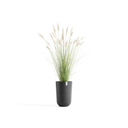 Pot Oslo High 52 Dark Grey - ECOPOTS