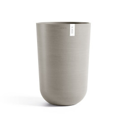 Pot Oslo High 52 Taupe de marque ECOPOTS, référence: J8267200