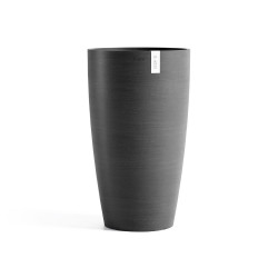 Pot Stockholm High 60 Dark Grey - ECOPOTS