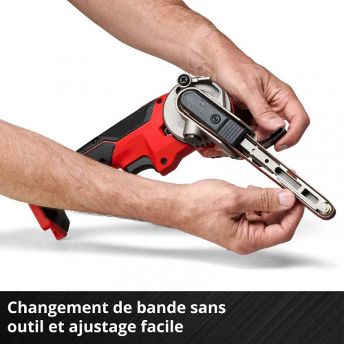 Lime à bande sans fil – TE-BF 18 Li-Solo – 18 V – 250 à 1700 m/min – Power X-Change - sans batterie ni chargeur - EINHELL 