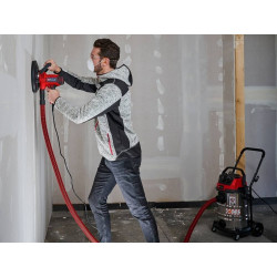 Ponceuse pour cloisons sèches - TC-DWS 225 - 1220 W - Ø 225 mm - 1500-2300 tr/min - Aspiration intégrée - EINHELL 