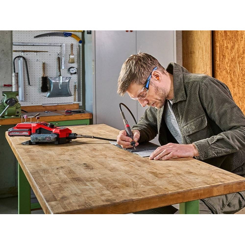 Outil de meulage et de gravure sans fil – TE-MT 18/34 Li-Solo – 18 V – Arbre flexible 92 cm - sans batterie ni chargeur - EINHELL 