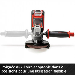 Meuleuse d’angle sans fil – TE-AG 18/115-2 Li-Solo – 18 V – Ø115 mm – sans batterie ni chargeur - EINHELL 
