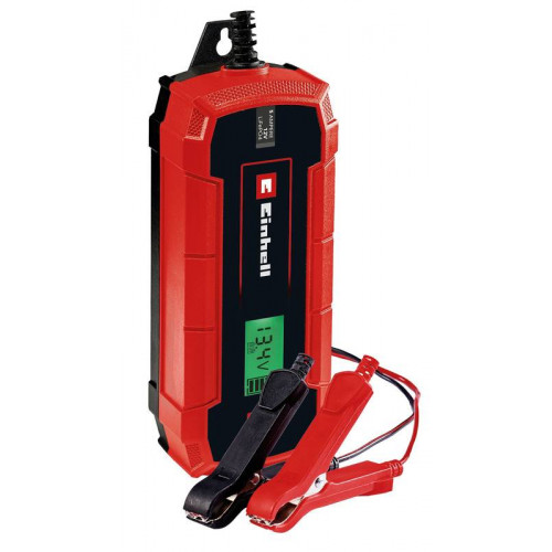 Chargeur de batterie intelligent 12 V – Microprocesseur – 5 A – 3 à 120 Ah – Lithium LiFePO4 / AGM / Gel / Plomb – IP65 - EINHELL 
