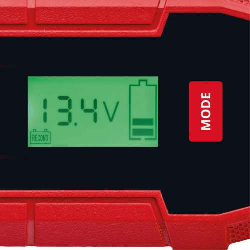 Chargeur de batterie intelligent 12 V – Microprocesseur – 5 A – 3 à 120 Ah – Lithium LiFePO4 / AGM / Gel / Plomb – IP65 - EINHELL 