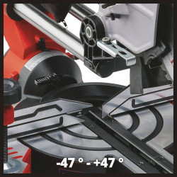 Scie à onglet radiale – TE-SM 10 L Dual – 2100 W – Lame Ø 254 mm – Coupe 305 x 85 mm - EINHELL 