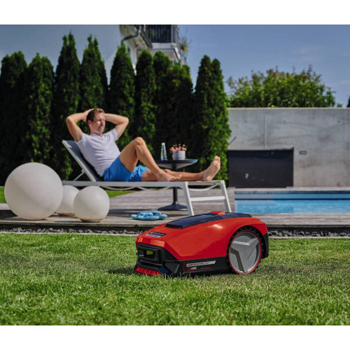 Robot-tondeuse connecté 750 m² – FREELEXO SMART 750 – Brushless 18 V Power X-Change avec batterie 3,0 Ah - EINHELL 