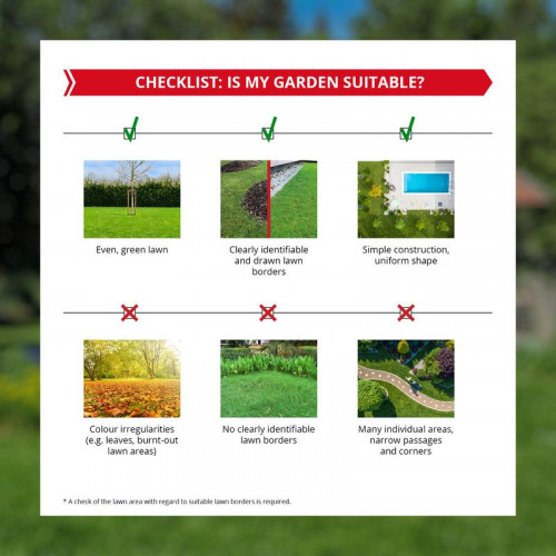 Robot-tondeuse caméra 500 m² – FREELEXO CAM 500 – Brushless 18 V - avec batterie 3,0 Ah - EINHELL 