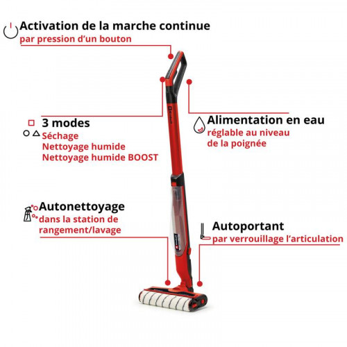 Aspirateur laveur sans fil – CLEANEXXO – 18 V – largeur 29 cm - livré sans batterie ni chargeur - EINHELL 