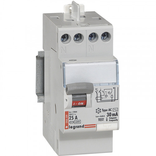 DIFFÉRENTIEL INTERRUPTEUR ÉLECTRIQUE LEGRAND TYPE AC 40A 30mA