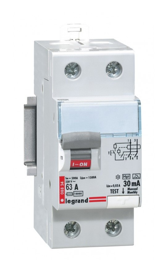 Interrupteur différentiel bipolaire 30mA 40A type AC 2MD
