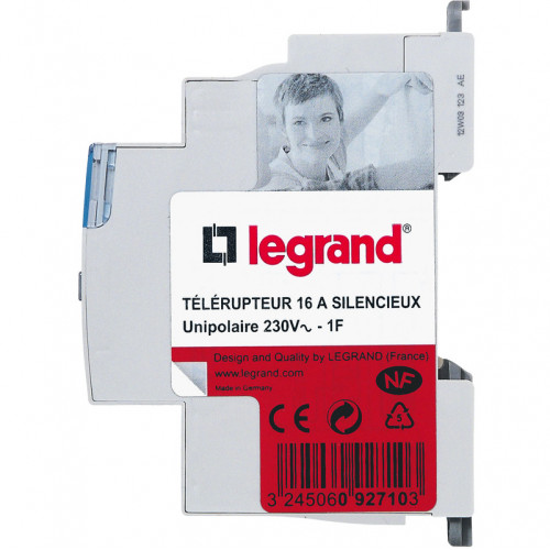 Télérupteur unipolaire silencieux 16A - LEGRAND