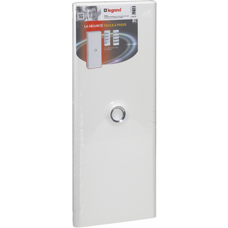 Porte blanche coffret 4 rangées