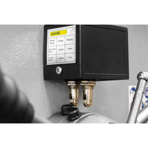 Perceuse à colonne - 1100W - 400V / 3 / 50Hz - Holzmann