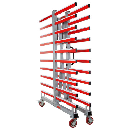 Chariot de sechage mobile double - Holzmann