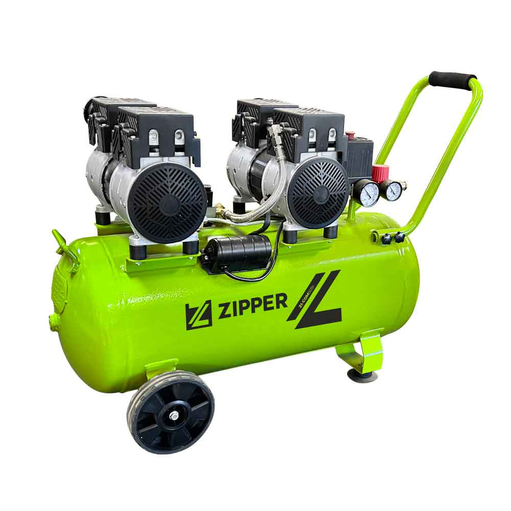 Compresseur silencieux ZIPPER ZI COM50SI 50 litres Electrique 8 bar