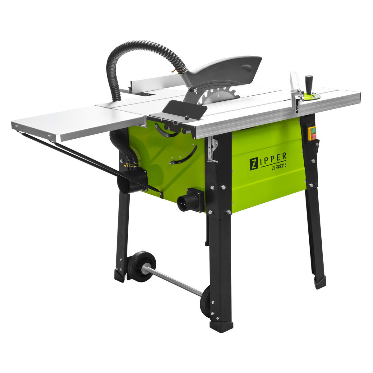 Scie sur table D.315 mm électrique avec chariot ZI FKS315 - vue 2