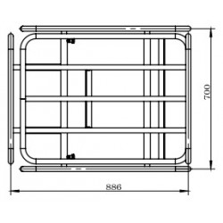 Cadre pour le transport - max 150 kg - Zipper